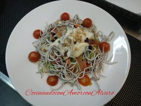 Ensalada de Salmón y Gulas