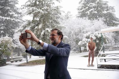 El rey no pasa frío en la Zarzuela.