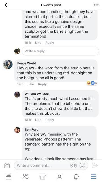 A vueltas con los Bolters de los Ejecutores Grises