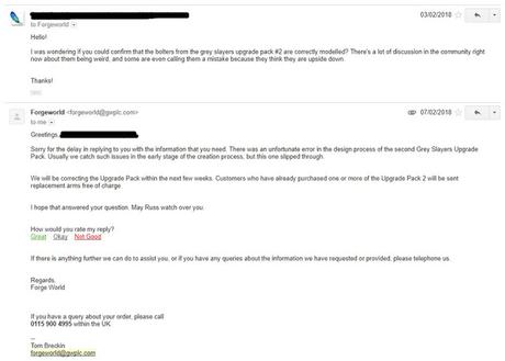 A vueltas con los Bolters de los Ejecutores Grises