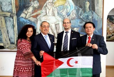 Casa de la Cultura Ecuatoriana y la Embajada de la RASD estrechan lazos de amistad y cooperación