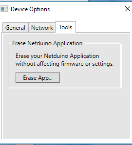 Desbloquear un Netduino inaccesible Desbloquear un Netduino inaccesible