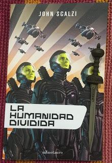 Portada del libro La humanidad dividida, de John Scalzi