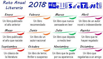 ¡Retos literarios para el 2018!