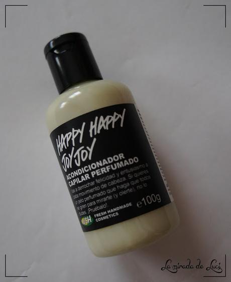LUSH, Happy Happy Joy Joy, acondicionador capilar perfumado. LUSH, Happy Happy Joy Joy, acondicionador capilar perfumado.
