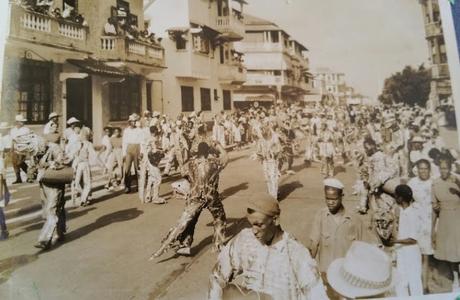 Los Inolvidables carnavales de la victoria de la ciudad de Colón de 1946.