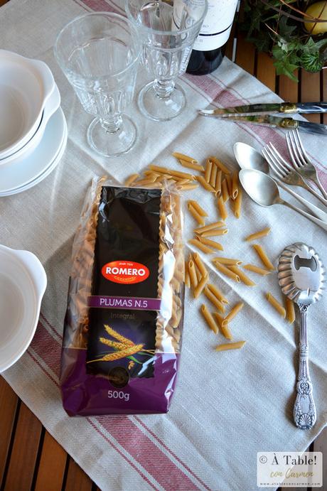 Cazuela de Macarrones Integrales con Pollo Cazuela de Macarrones Integrales con Pollo