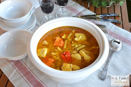 Cazuela de Macarrones Integrales con Pollo Cazuela de Macarrones Integrales con Pollo