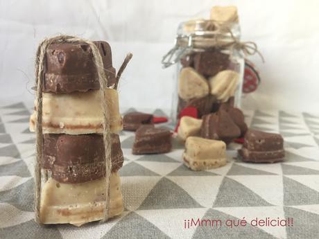 ROCAS DE CHOCOLATE PARA SAN VALENTÍN