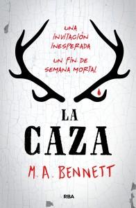 portada del libro la caza