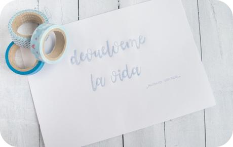 Mi primer trabajo de lettering