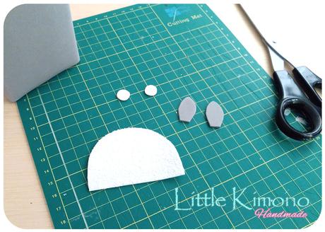 DIY Portalápices Totoro con Goma Eva