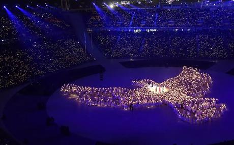 Ceremonia de apertura de los Juegos Olímpicos de Corea del Sur 2018/Ver Fotos Aquí