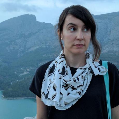 La profesora de TAI María Platero, en la muestra internacional Open Studio Madrid