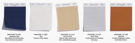 PANTONE desvela los colores de la próxima temporada otoño/invierno 2018 PANTONE desvela los colores de la próxima temporada otoño/invierno 2018