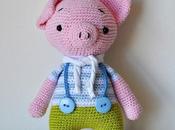 Cerdito freddy ganchillo