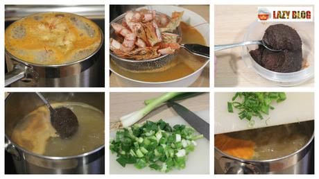 Sopa coreana con quinoa real roja y tofu Bio. Receta saludable