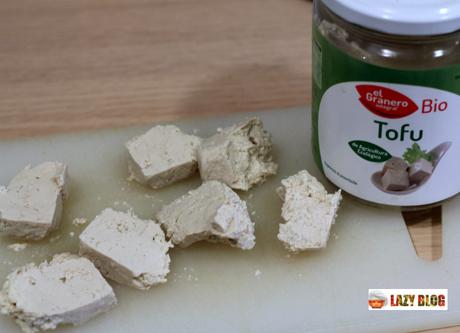 Sopa coreana con quinoa real roja y tofu Bio. Receta saludable