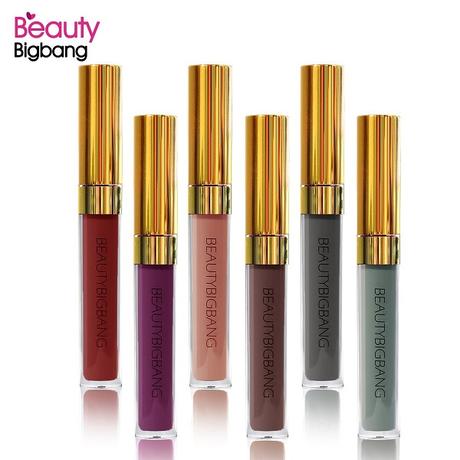 Labiales líquidos mate “Matte Long Lasting Lip Gloss Velvet Waterproof Liquid Makeup Lipstick” de BEAUTY BIGBANG