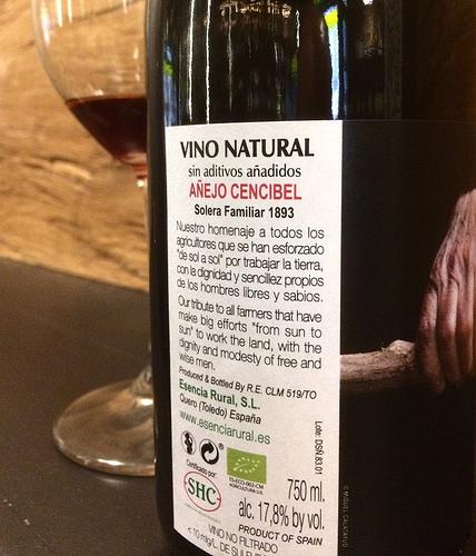 Esencia Rural, Añejo Cencibel Solera Familiar 1893