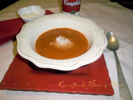Sopa de tomate estilo Campbell's Sopa de tomate estilo Campbell's