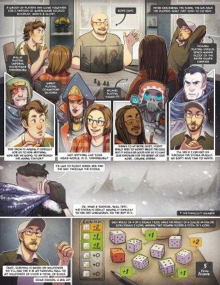 Un cómic de Kaiser, para explicar Wrath & Glory