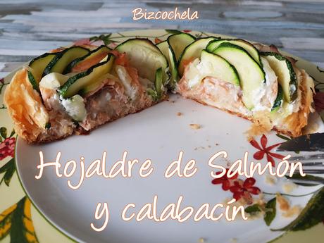 HOJALDRE DE SALMÓN Y CALABACÍN