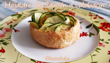 HOJALDRE DE SALMÓN Y CALABACÍN