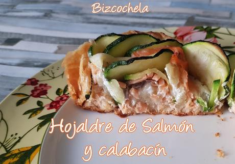 HOJALDRE DE SALMÓN Y CALABACÍN