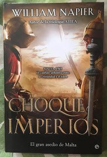 Portada del libro Choque de imperios, de William Napier