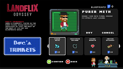 'Landflix Odyssey'; plataformas 2D inspiradas en las series de TV del momento