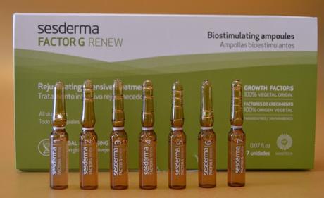 Las ampollas bioestimulantes “Factor G Renew” de SESDERMA – 7 beneficios para nuestra piel