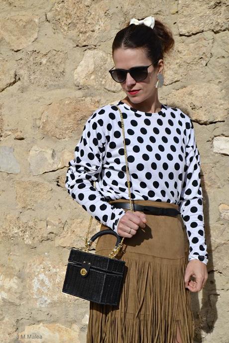 POLKA DOTS BLOUSE