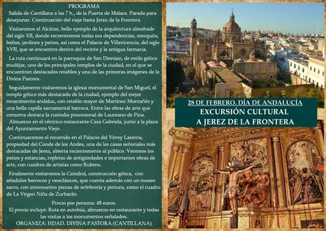 Excursión cultural a Jerez de la Frontera (28 de febrero, día de Anadalucía)