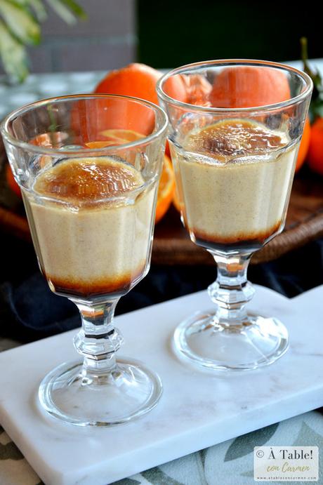 Natillas de Naranja Confitada