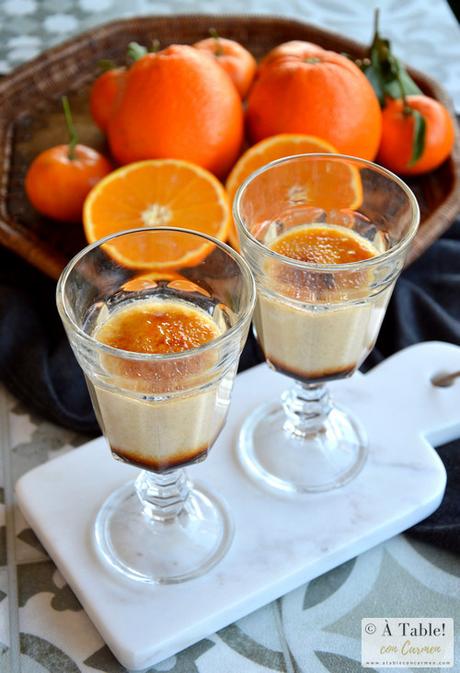 Natillas de Naranja Confitada
