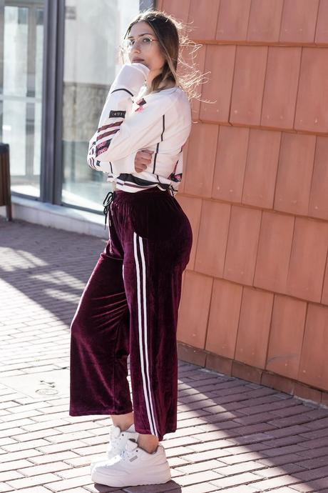 VELVET PANTS