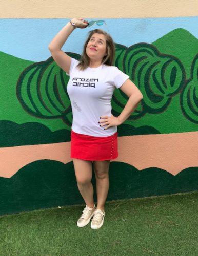 Frozen Picnic, camisetas italianas con mensajes molones