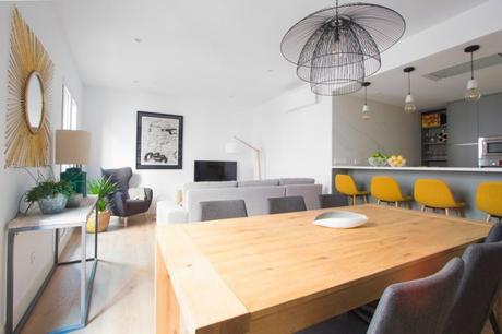 pisos reforma madrid piso malasaña open concept estilo nórdico estilo escandinavo distribución diáfana decoración nórdica decoración neutros decoración moderna cocina abierta 