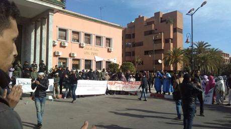 Nuevo aplazamiento del juicio a los estudiantes saharauis en Marrakech Nuevo aplazamiento del juicio a los estudiantes saharauis en Marrakech