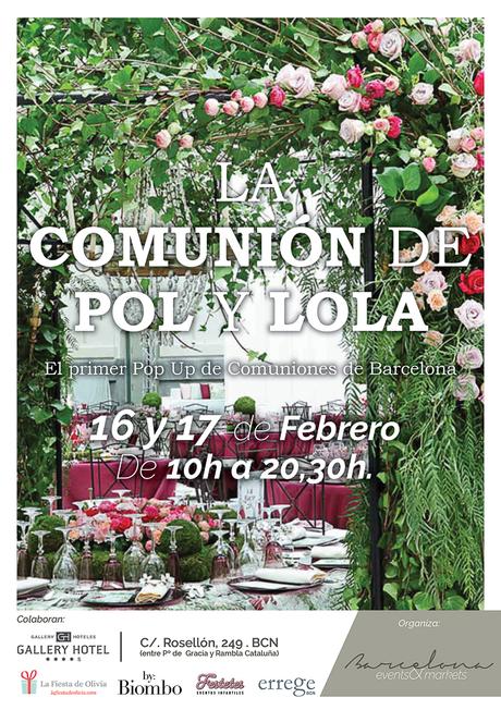Primer market de comuniones en Barcelona Primer market de comuniones en Barcelona