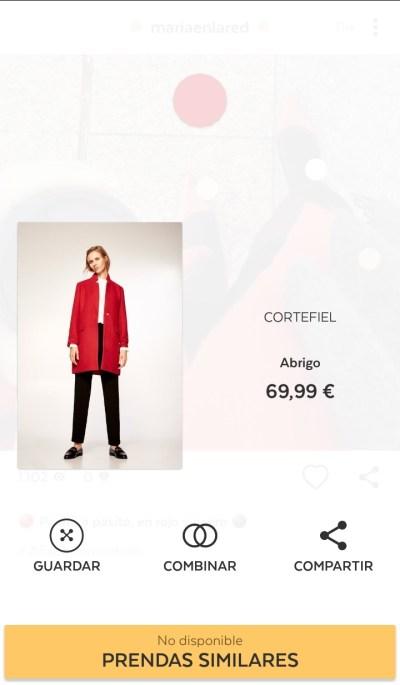 21 buttons, la red social para fashionistas Producto en 21buttons | Maria en la red