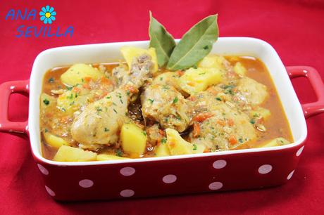 Guiso de patatas con pollo olla GM Guiso de patatas con pollo olla GM