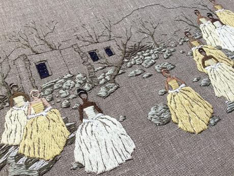 Michelle Kingdon: el arte del bordado