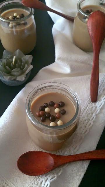 Crema vasitos cappuccino capuchino soja caramelo sin horno facil rapido postre Crema vasitos cappuccino capuchino soja caramelo sin horno facil rapido postre