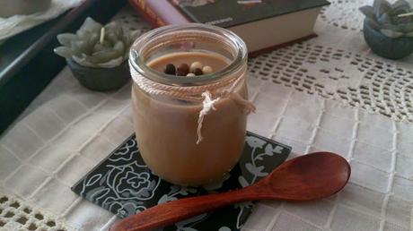 Crema vasitos cappuccino capuchino soja caramelo Crema vasitos cappuccino capuchino soja caramelo