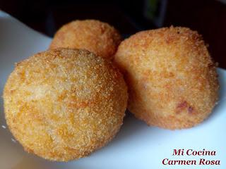 CROQUETAS DE BOLETUS CON JAMON CROQUETAS DE BOLETUS CON JAMON