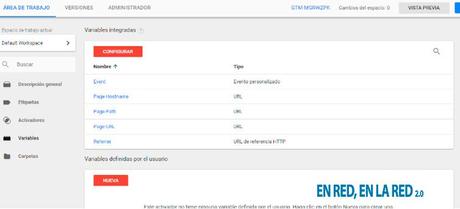 Variables de Google Tag Manager