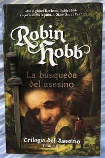 Portada del libro La búsqueda del asesino, de Robin Hobb