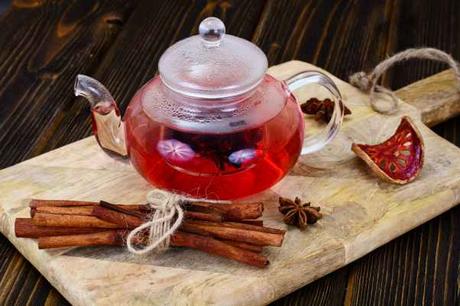 3 infusiones para adelgazar Té rojo y canela para adelgazar